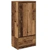 Image de Armoire Avec Tiroir Vieux Bois 55,5x34x119,5 Cm Bois Ingénierie