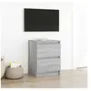 Image de Meuble TV sonoma gris 40x35x54 cm bois d ingénierie