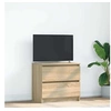 Image de Meuble TV chêne sonoma 60x35x54 cm bois d ingénierie