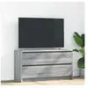 Image de Meuble TV sonoma gris 100x35x54 cm bois d ingénierie