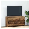 Image de Meuble TV vieux bois 100x35x54 cm bois d ingénierie
