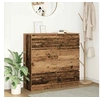 Image de Buffet vieux bois 100x35x99 cm bois d ingénierie