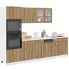 Image de Ensemble de 7 meubles de cuisine "Lyon" en chêne artisanal 3328572