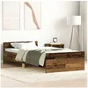 Image de Cadre de lit sans matelas vieux bois 90x200 cm bois ingénierie 857474