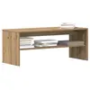 Image de Meuble TV chêne artisanal 100x40x40 cm bois d ingénierie