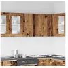 Image de Armoire murale de cuisine "Lyon" Bois ancien 60 x 31 x 60 cm Bois d'ingénierie 861147