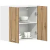 Image de Armoire murale de cuisine "Lyon" Chêne artisanal 60 x 31 x 60 cm Bois d'ingénierie 861148