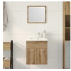 Image de Ensemble de meubles salle de bain 2 pcs bois d ingénierie