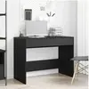 Image de Bureau chêne noir 101x50x76,5 cm Bois d ingénierie