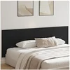 Image de Tï¿½te de lit murale en chï¿½ne noir 240x1,5x80 cm en bois d'ingï¿½nierie 862085