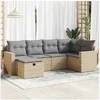 Image de Salon de jardin modulable GENERIQUE 6 personnes resine tressee 62 x 65.5 x 69 cm 6 pieces