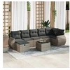 Image de Salon de jardin modulable GENERIQUE 8 pieces resine tressee 62 x 71 x 69 cm 2 personnes