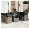 Image de Salon de jardin resine 10 personnes 10 pieces