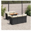 Image de Salon de jardin modulable GENERIQUE 5 personnes 6 pieces 100 x 55 x 73 cm resine tressee