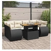 Image de Salon de jardin modulable GENERIQUE resine tressee 7 pieces 100 x 55 x 73 cm 2 personnes