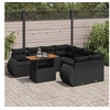 Image de Salon de jardin modulable GENERIQUE 9 pieces resine tressee 100 x 55 x 73 cm 8 personnes