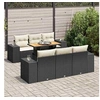 Image de Salon de jardin modulable GENERIQUE 2 personnes resine tressee 100 x 55 x 73 cm 7 pieces