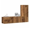 Image de Meubles TV muraux 3 pcs vieux bois bois d'ingénierie, banc TV, meuble hifi, centre de divertissement, buffet TV, 3328957
