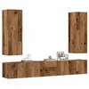 Image de Meubles TV muraux 5 pcs vieux bois bois d ingénierie