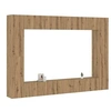 Image de Ensemble de meuble TV mural 8 pcs chêne artisanal