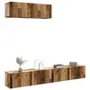 Image de Meubles TV muraux 3 pcs vieux bois 100x30x30 cm bois ingénierie 3329007