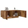 Image de Table de chevet vieux bois 100x35x40 cm bois d ingénierie