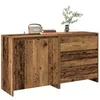 Image de Buffet 2 pcs vieux bois bois d'ingénierie 3329177