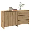 Image de Buffet 2 pcs chêne artisanal bois d ingénierie