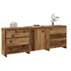 Image de Buffet 3 pcs vieux bois bois d ingénierie