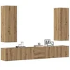 Image de Ensemble de meuble TV mural 5 pcs chêne artisanal