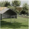 Image de Niche d'extérieur pour chien enclos 6x3x1,9 m acier galvanisé, cage de chien d'extérieur, grande cage de chien, niche 3329242