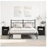 Image de Armoires de chevet 2 pcs Chêne noir 40x40x50 cm en bois d ingénierie