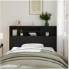 Image de Cabinet de Tête - Chêne Noir, 140x19x103,5 cm, Fabriqué en Bois d'Ingénierie 862752
