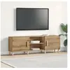 Image de Meuble TV en Chêne Artisan 150x30x50 cm Fabriqué en Bois Aggloméré