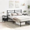 Image de Tables de chevet 2 pcs Chêne noir 34x36x50 cm Bois d ingénierie