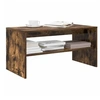 Image de Meuble TV chêne fumé 80x40x40 cm bois d ingénierie