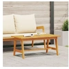Image de Table basse 90x45x40 cm en bois massif d acacia