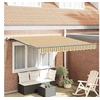 Image de Store rétractable automatique rayures multicolores 350x250 cm 3330309