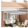 Image de Store rétractable automatique Gris Clair 350x250 cm 3330388