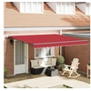Image de Store rétractable manuel rouge 400x300 cm 3330691