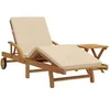 Image de Lot de 2 transat GENERIQUE L. 40 cm H. 40 cm en bois massif non pliable