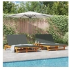 Image de Lot de 1 chaise longue GENERIQUE L. 126 cm en acacia H. 84 cm non pliable