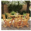 Image de Chaises de jardin pliantes 6 pcs 36x46x86 cm Bois massif d'acacia 3324841