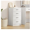Image de Buffet Blanc 40x41x75 cm en bois d ingénierie