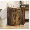 Image de Buffet Chêne Fumé 40x41x75 cm Bois Ingénierie