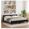 Image de Cadre de lit en bois Chêne noir Bois massif 200 x 200 cm Durable 3333935