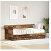 Image de Lit de jour Bois ancien Bois d'ingénierie 100 x 200 cm Durable 3333984