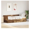 Image de Lit d'appoint rustique Bois ancien Bois d'ingénierie 90 x 200 cm 3333993