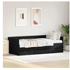 Image de Lit réversible Chêne noir Bois d'ingénierie 90 x 200 cm Durable 3333995