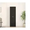 Image de Armoire en Chêne Noir 55x25x189 cm Bois d Ingénierie